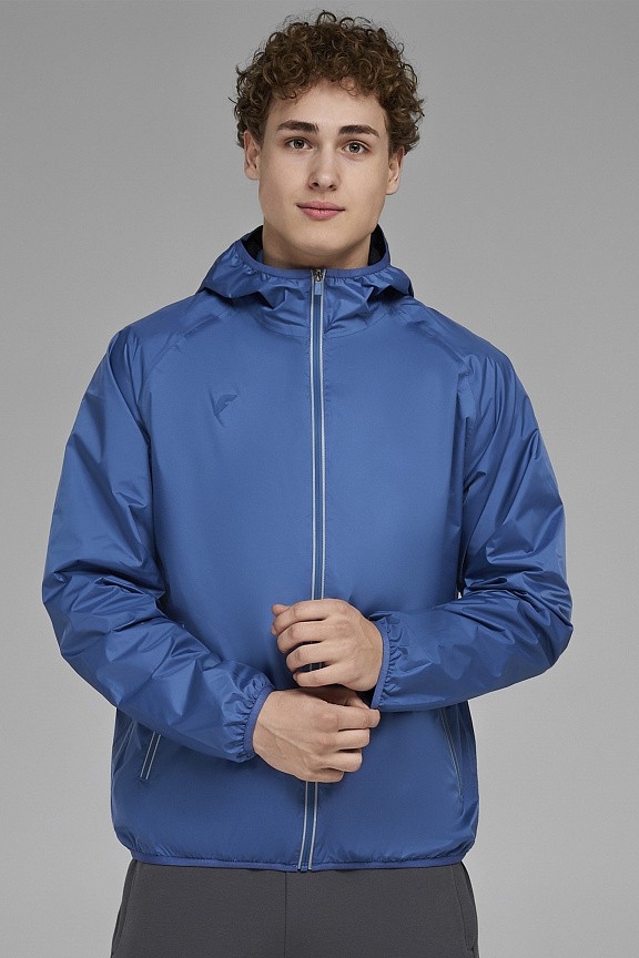 Куртка ветрозащитная мужская (аквамарин/аквамарин)